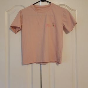 Super Cute Paris Cropped Tee.